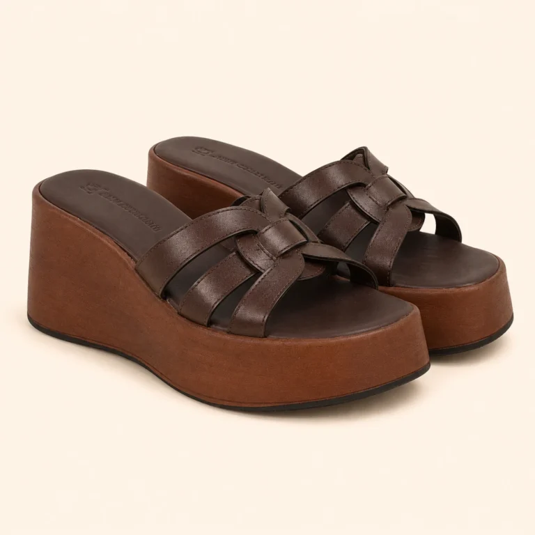 sabot compensé 2028 marron